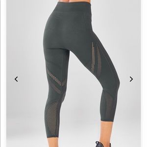 Fabletics SculptKnit High-waisted Mesh Capri